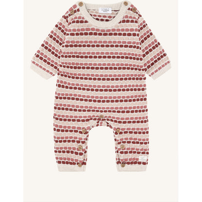 Hust & Claire HCMill dot Jumpsuit 3392 Dry Rose