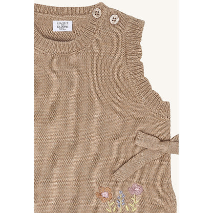Hust & Claire HCNadina Garden Knitwear 3554 Biscuit