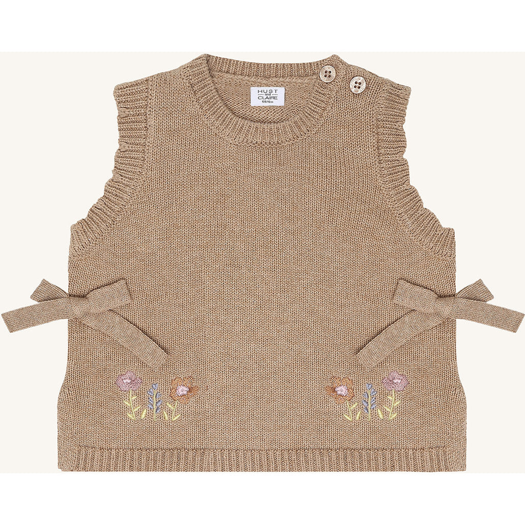 Hust & Claire HCNadina Garden Knitwear 3554 Biscuit