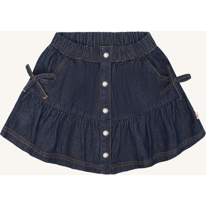 Hust & Claire HCNanna Denim Skirts 86 Dark Blue Denim