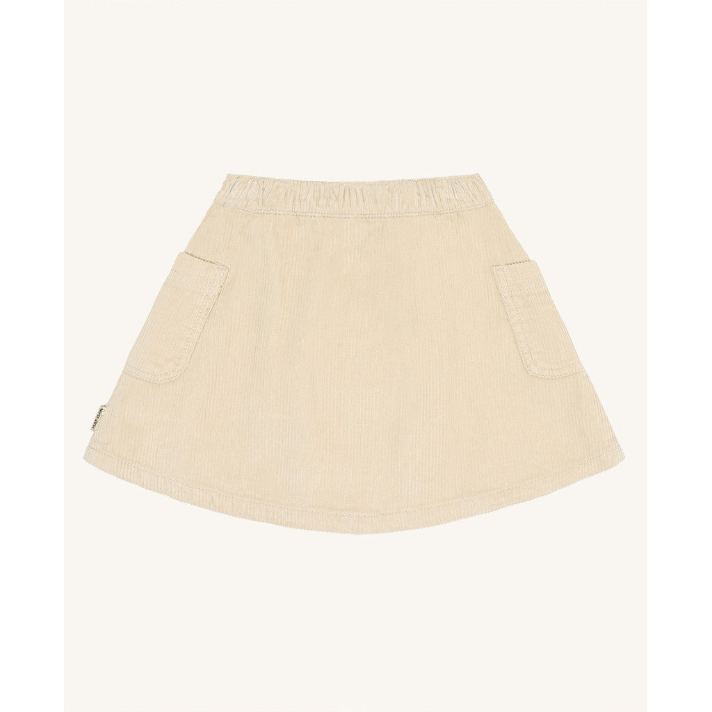 Hust & Claire HCNanna solid corduroy Skirts 4501 French Oak