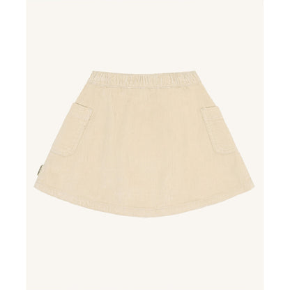 Hust & Claire HCNanna solid corduroy Skirts 4501 French Oak