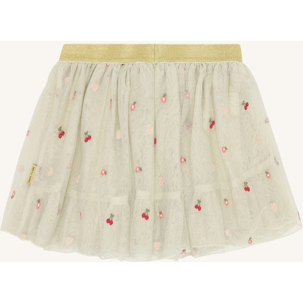 Hust & Claire HCNinna Cherry mix emb. Skirts 3901 Green Foam