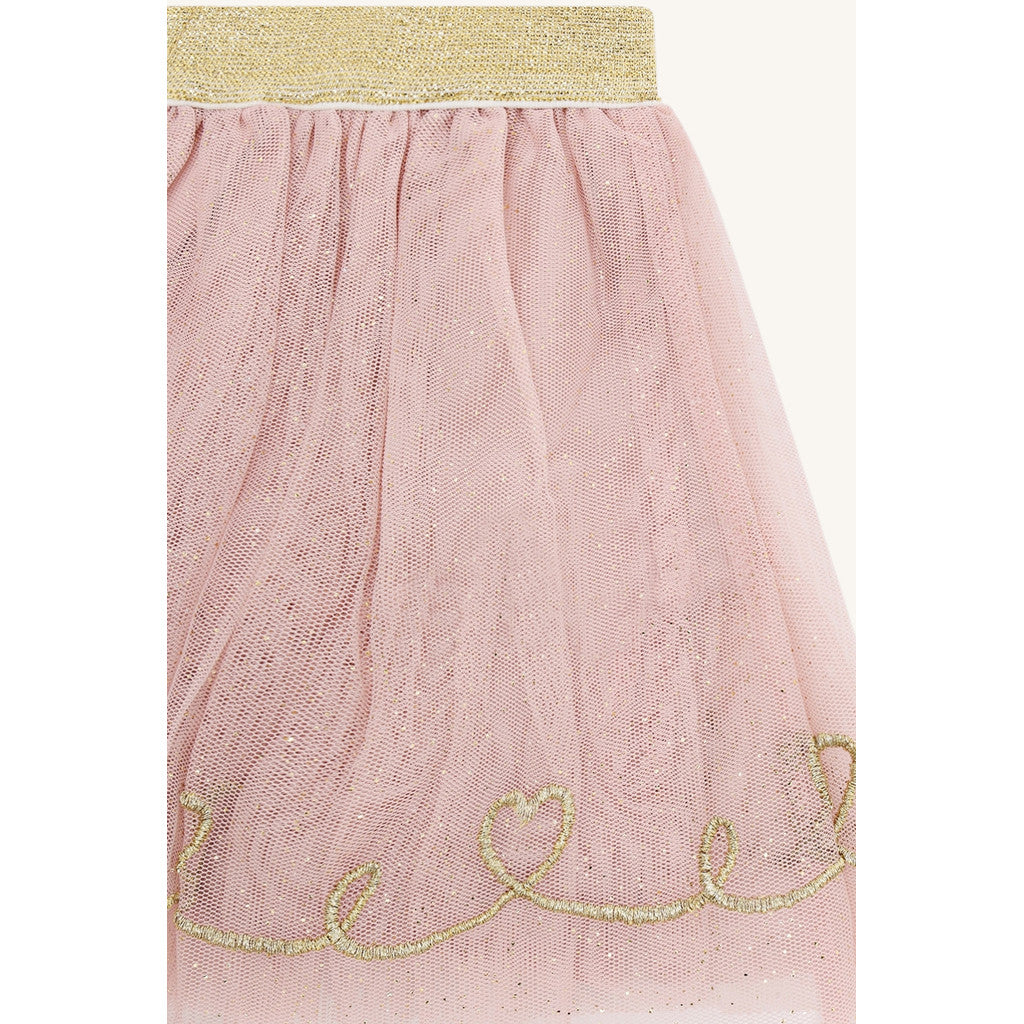 Hust & Claire HCNinna Tulle Skirts 3366 Dusty Rose