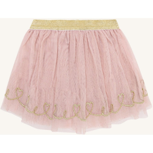 Hust & Claire HCNinna Tulle Skirts 3366 Dusty Rose