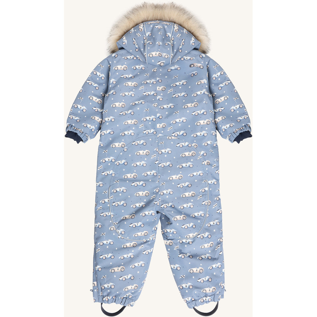 Hust & Claire HCOrlando Racecars Snowsuit 3135 Blue Flint