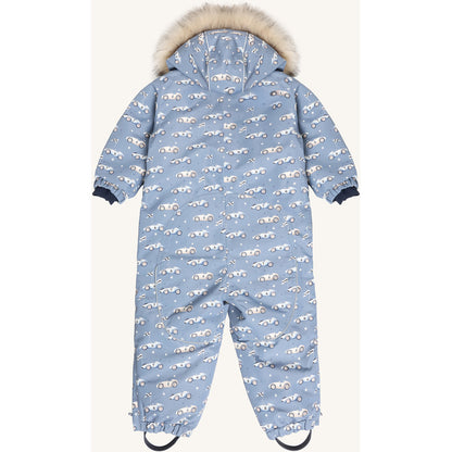 Hust & Claire HCOrlando Racecars Snowsuit 3135 Blue Flint