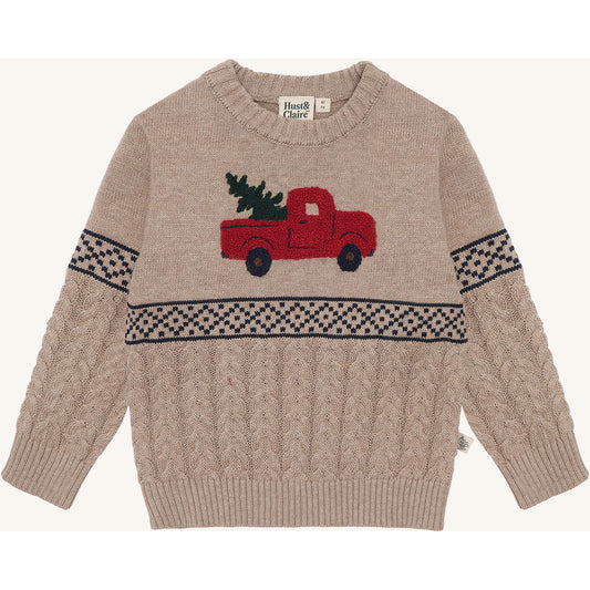Hust & Claire HCPelle Pullover 3554 Biscuit