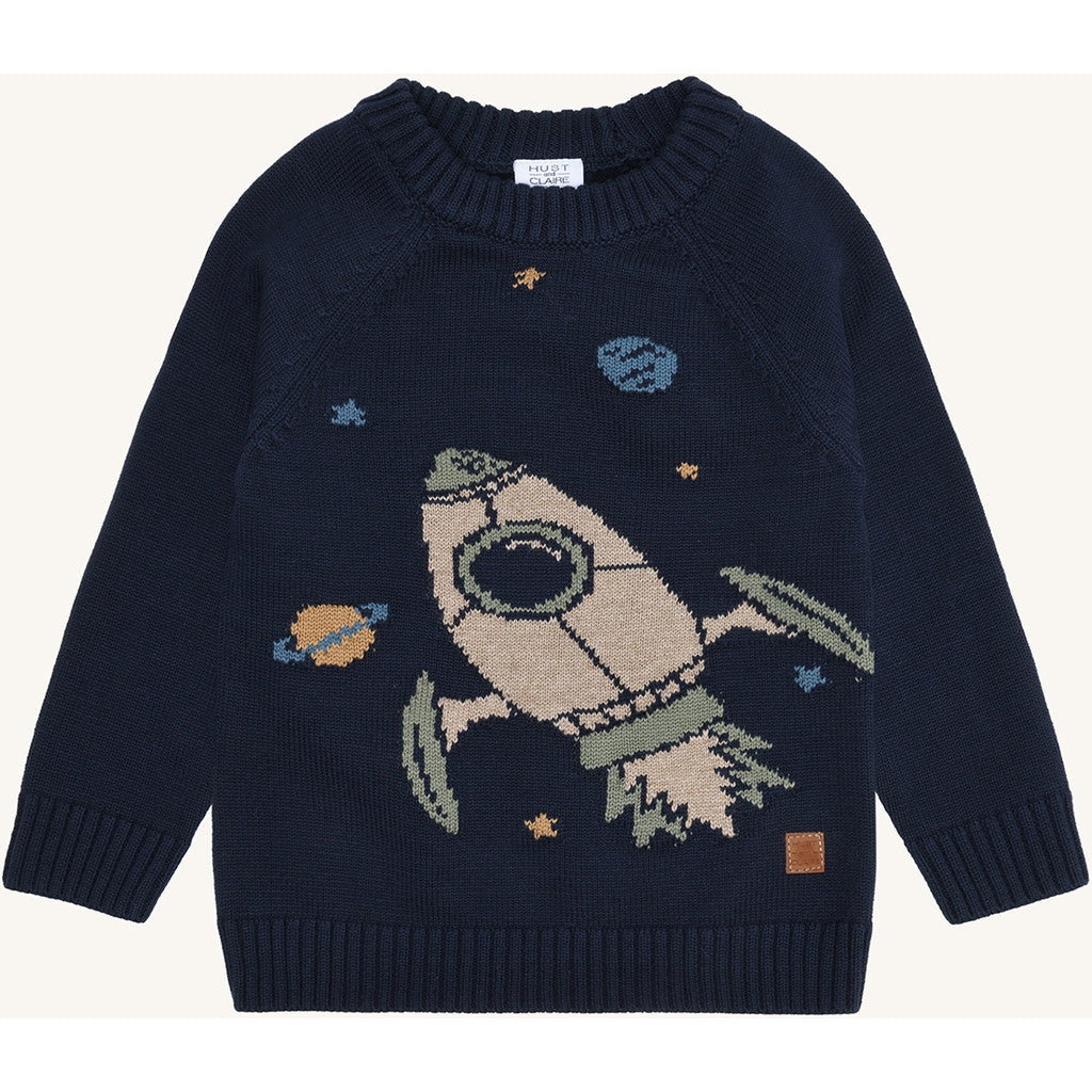 Hust & Claire HCPelle Knit Rocket Pullover 4150 More Navy
