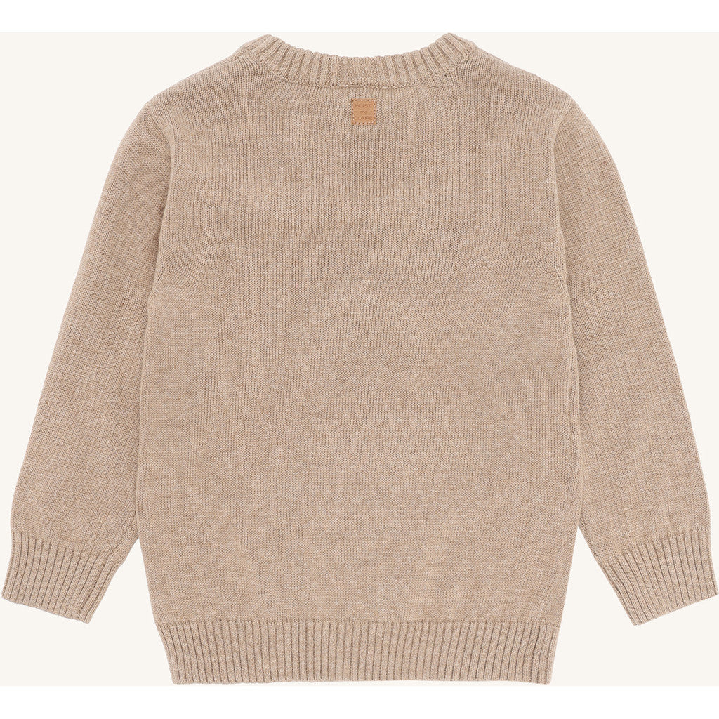 Hust & Claire HCPelle Knit Strong Man Pullover 3554 Biscuit