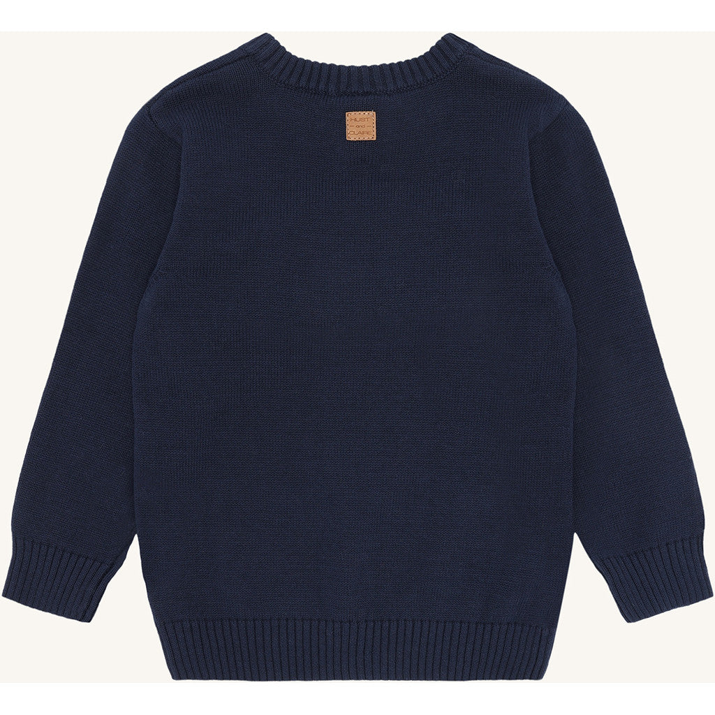 Hust & Claire HCPelle Knit Strong Man Pullover 4150 More Navy