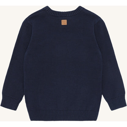 Hust & Claire HCPelle Knit Strong Man Pullover 4150 More Navy