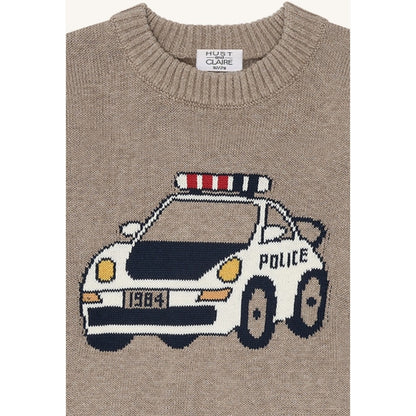 Hust & Claire HCPelle Policecar Pullover 1518 Sand Melange