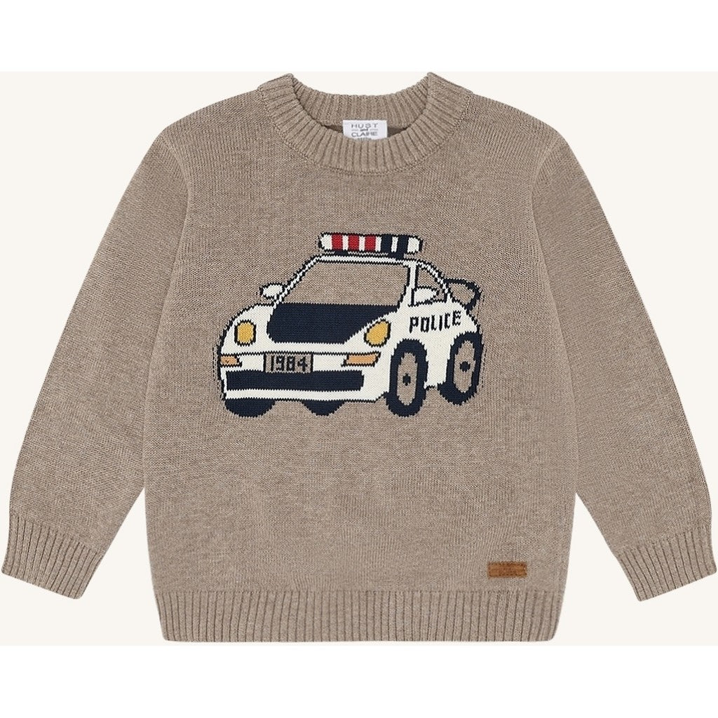 Hust & Claire HCPelle Policecar Pullover 1518 Sand Melange