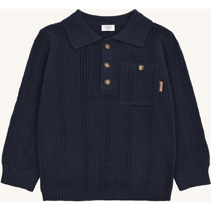 Hust & Claire HCPelle Structure Pullover 4150 More Navy