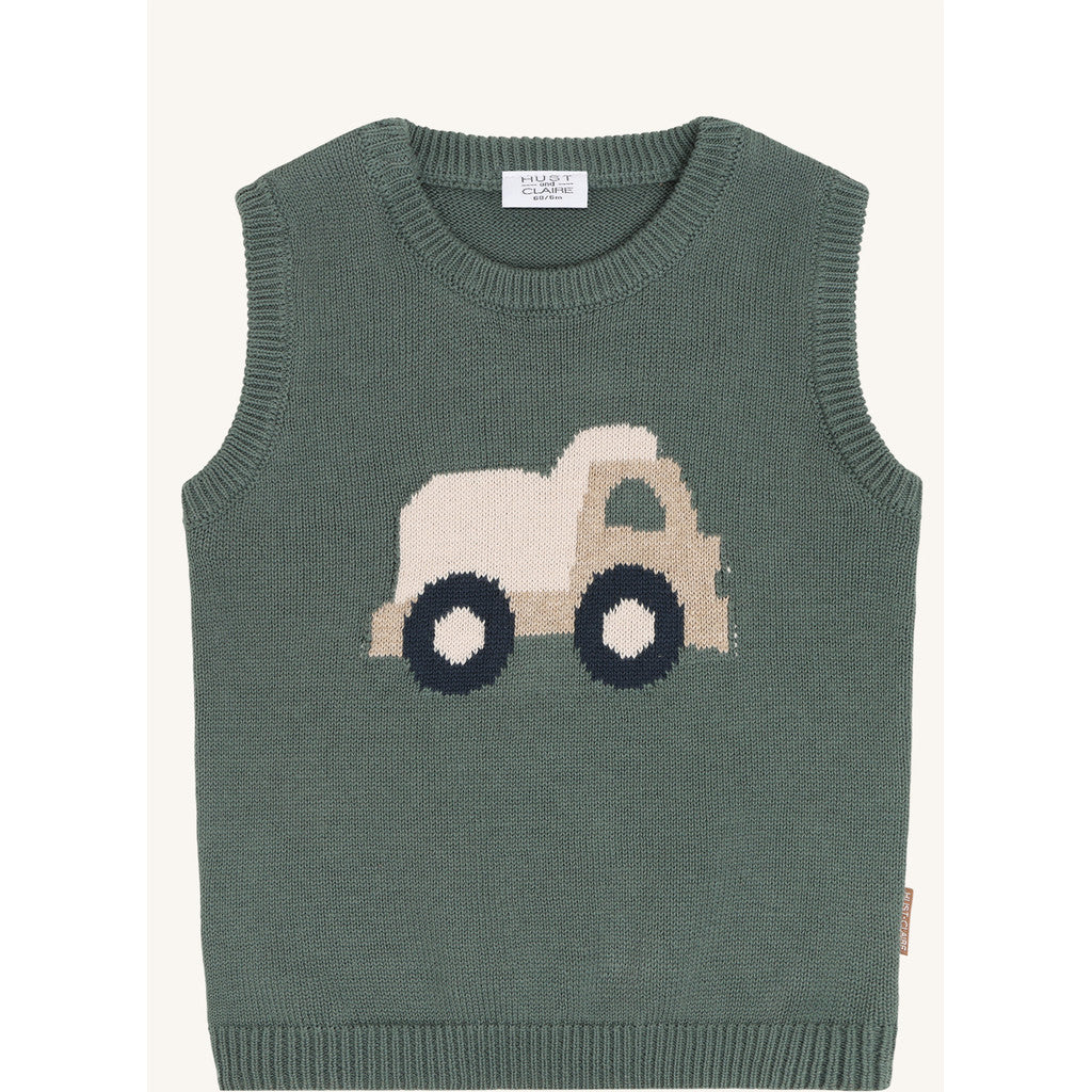 Hust & Claire HCPerry Lorry Knitwear 3484 Balsam Green