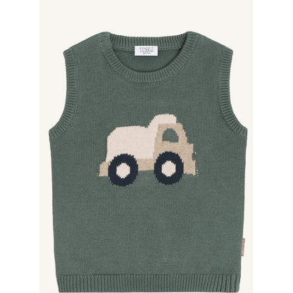 Hust & Claire HCPerry Lorry Knitwear 3484 Balsam Green