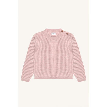 Hust & Claire HCPil Wool Rib Pullover 3875 Heather