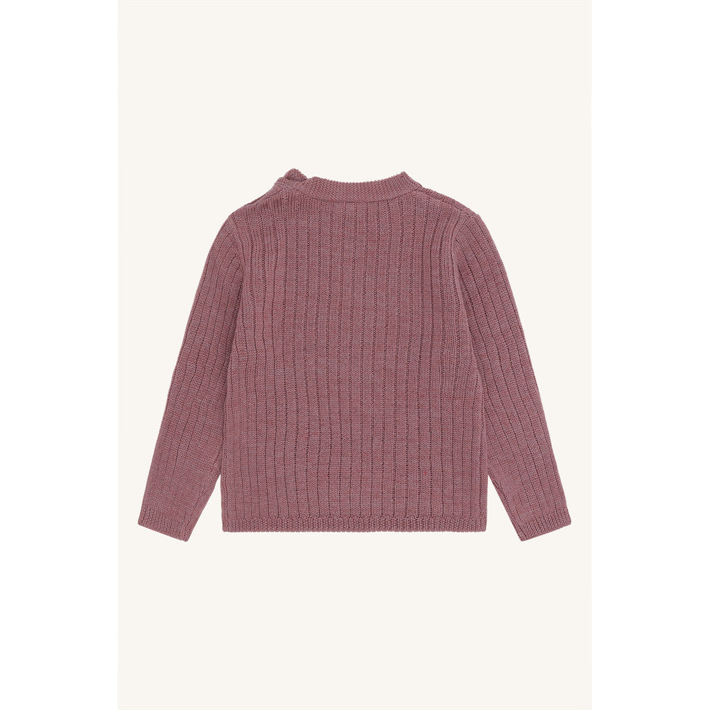 Hust & Claire HCPil Wool Rib Pullover 3863 Pale Mauve