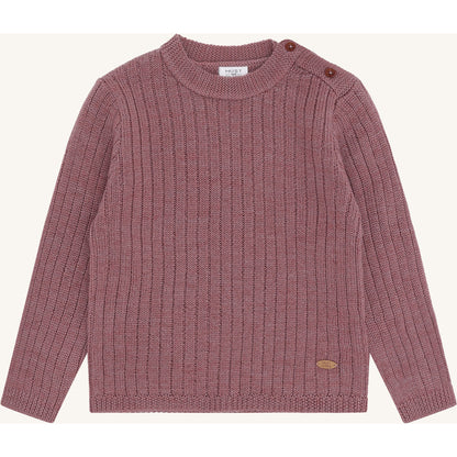 Hust & Claire HCPil Wool Rib Pullover 3863 Pale Mauve