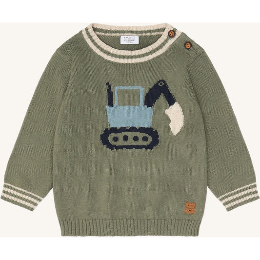 Hust & Claire HCPilou Knit Backhoe Pullover 3919 Turtle