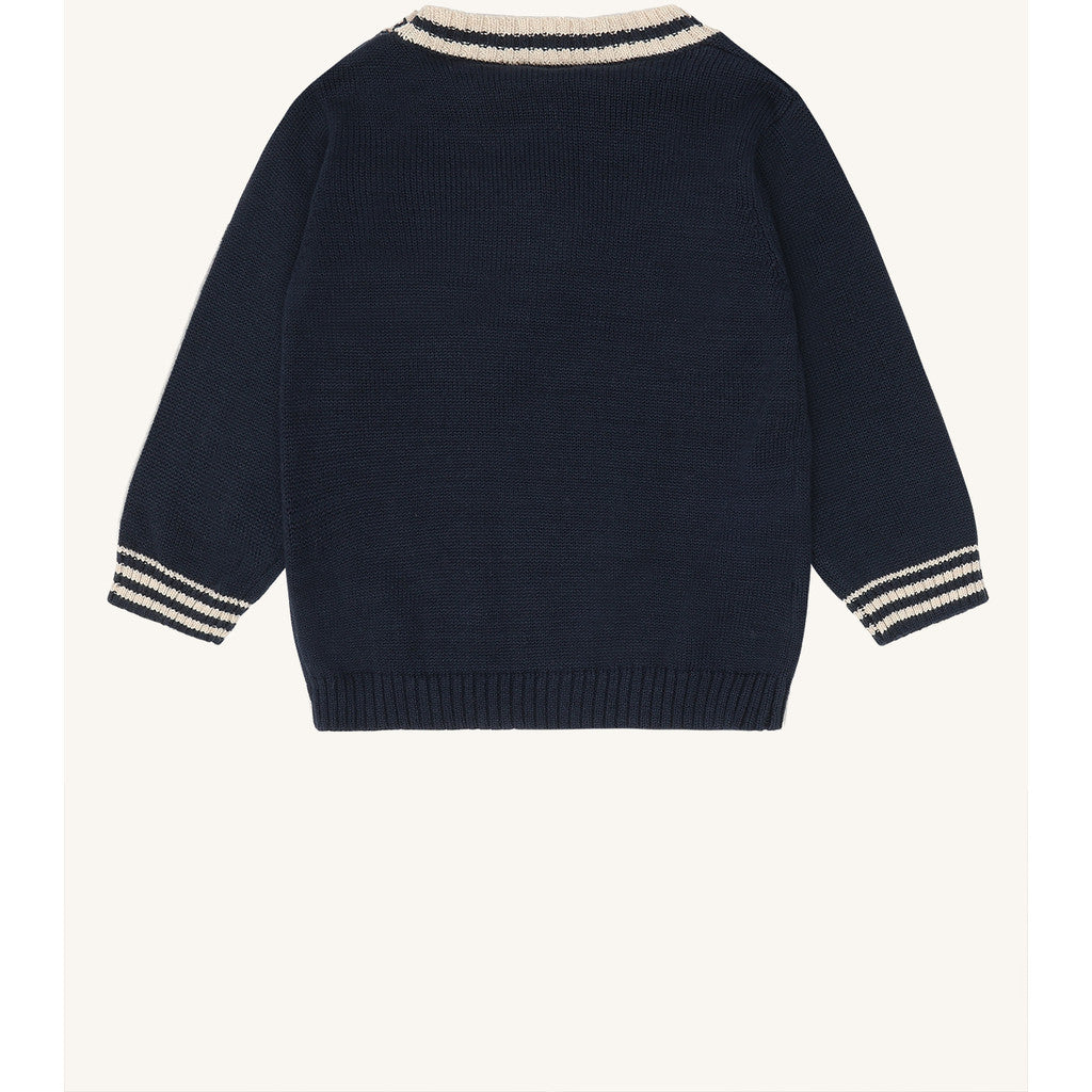 Hust & Claire HCPilou Knit Backhoe Pullover 4150 More Navy