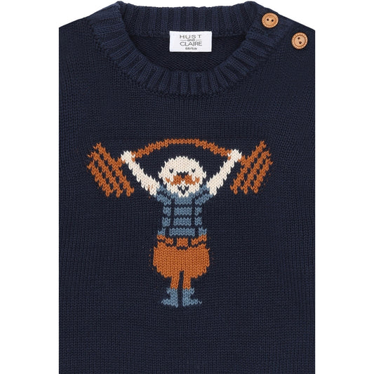 Hust & Claire HCPilou Strong Man Pullover 4150 More Navy