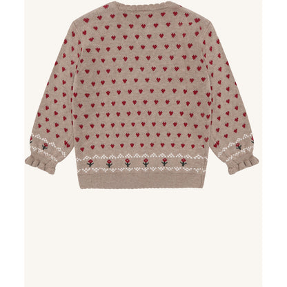Hust & Claire HCPippa xmas Pullover 3554 Biscuit