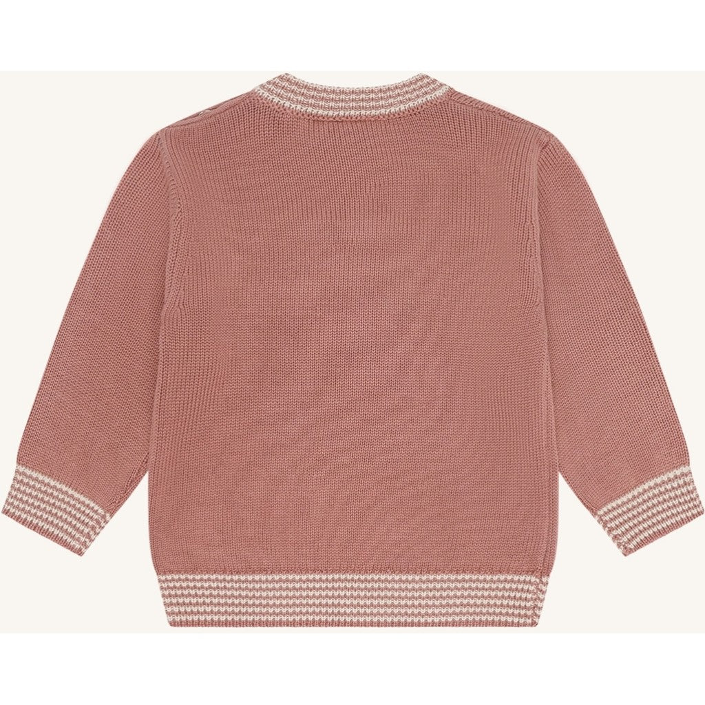 Hust & Claire HCPos Knit Heart Pullover 3653 Old Rosie