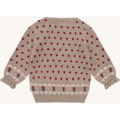 Hust & Claire HCPusle xmas Pullover 3554 Biscuit