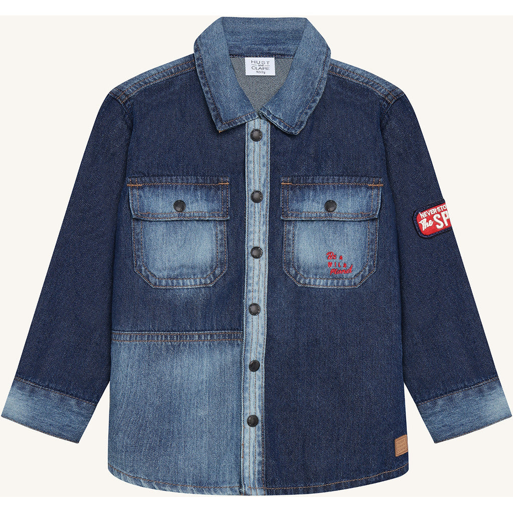 Hust & Claire HCRavn Denim Shirts 86 Dark Blue Denim