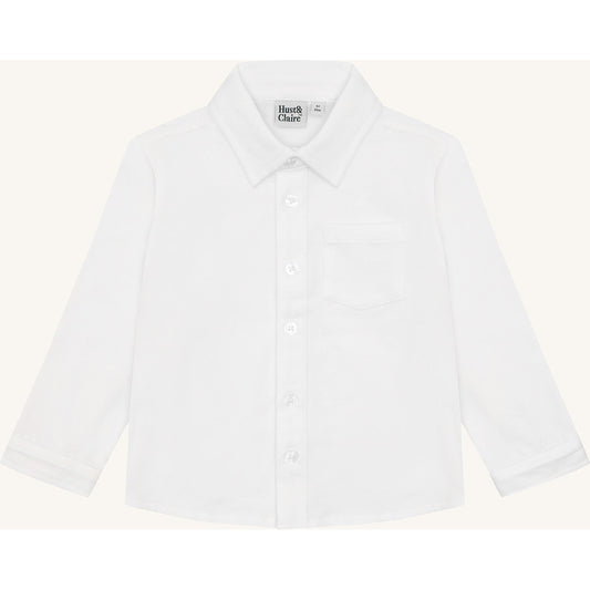 Hust & Claire HCRavn Solid Shirts 3246 White