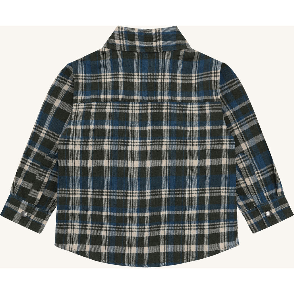 Hust & Claire HCRavn Urban check Shirts 3461 Deep Ivy
