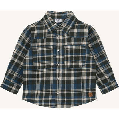 Hust & Claire HCRavn Urban check Shirts 3461 Deep Ivy