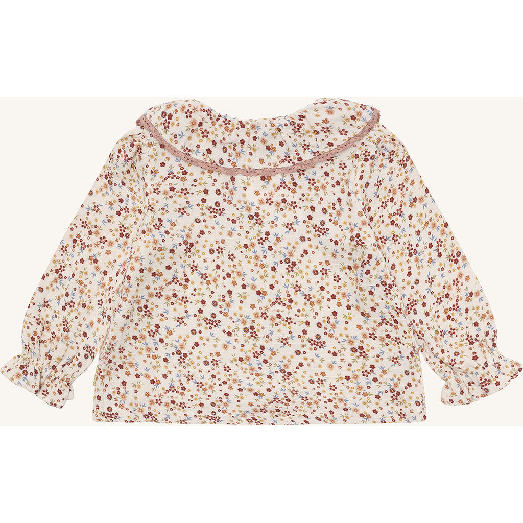 Hust & Claire HCRoselyn AOP Little small Shirts 4501 French Oak