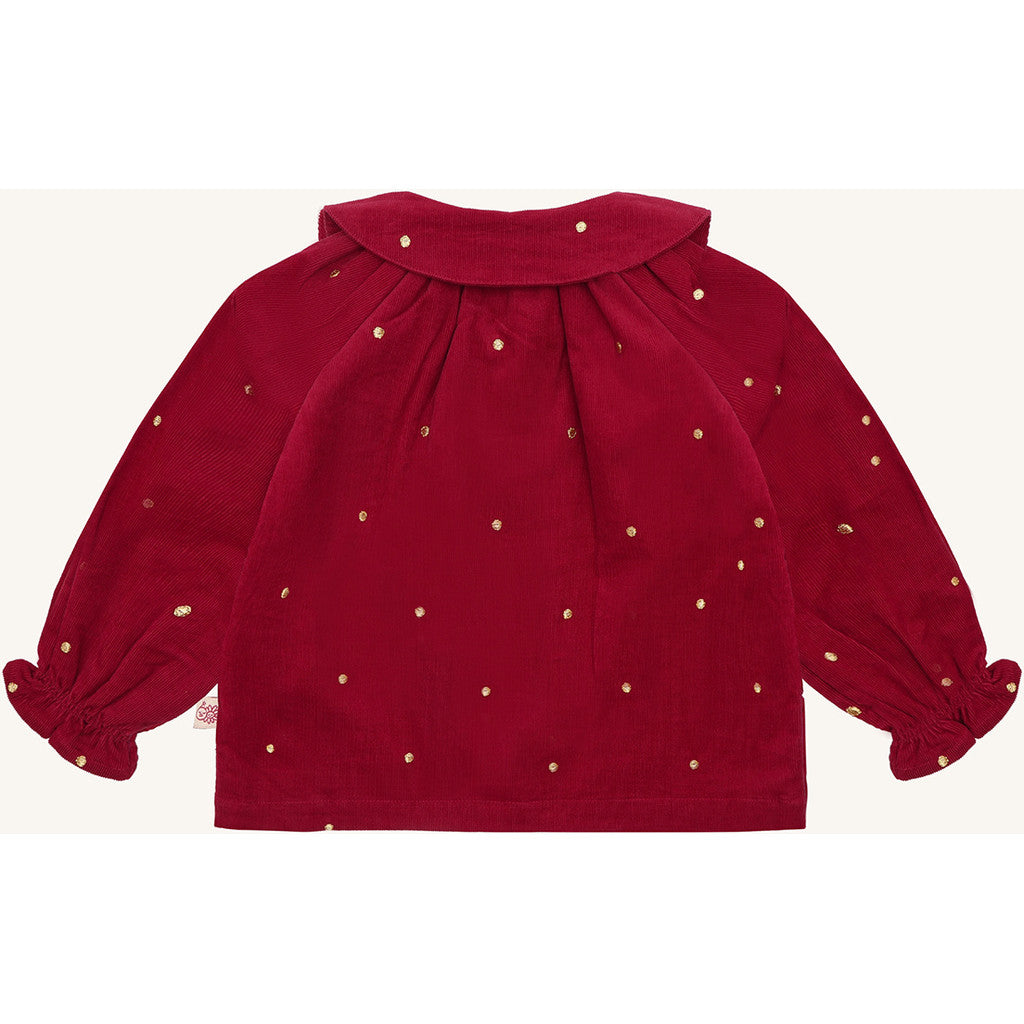 Hust & Claire HCRoselyn Dots Shirts 3379 Teaberry