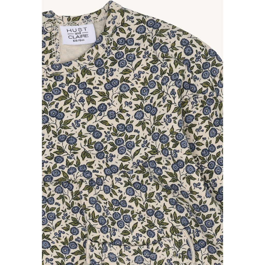 Hust & Claire HCSara Flora Sweatshirt 3054 Atmosphere