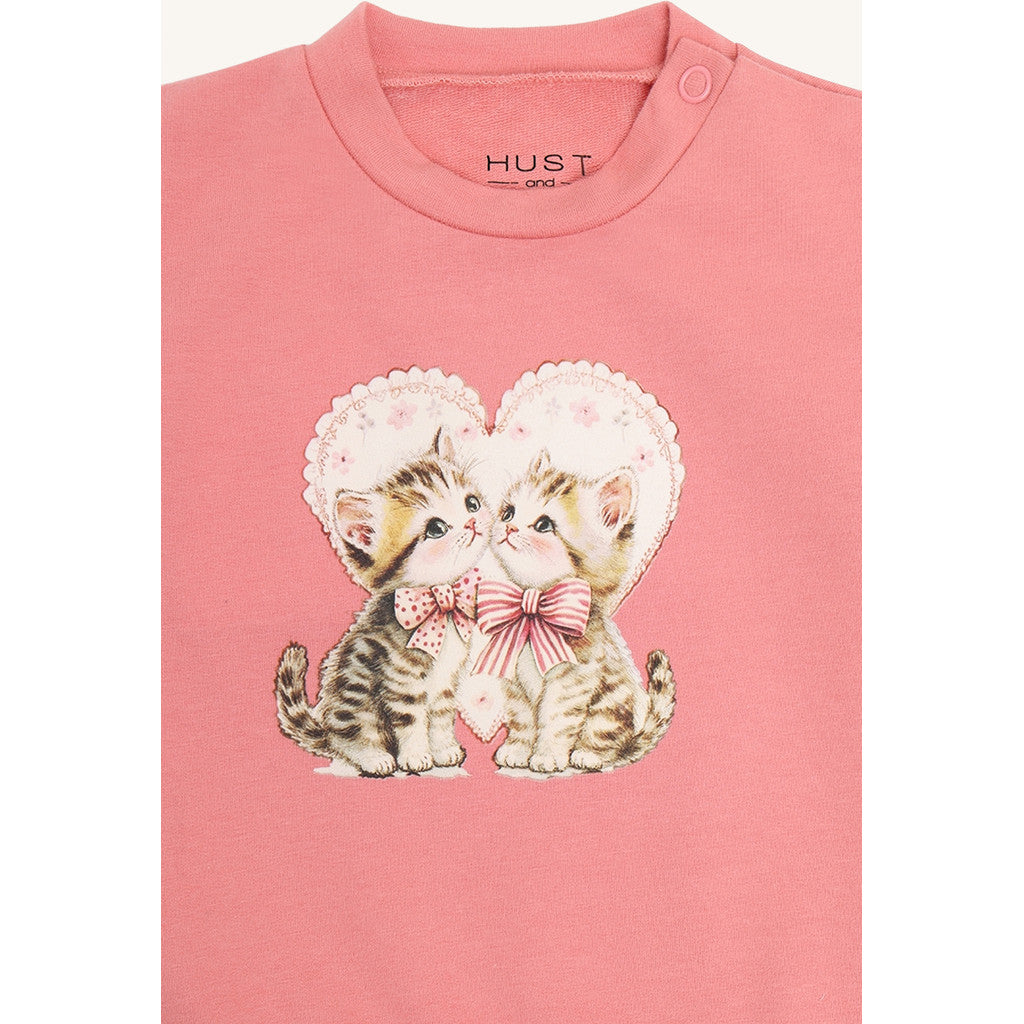 Hust & Claire HCSara Kitten love Sweatshirt 3709 Sorbet
