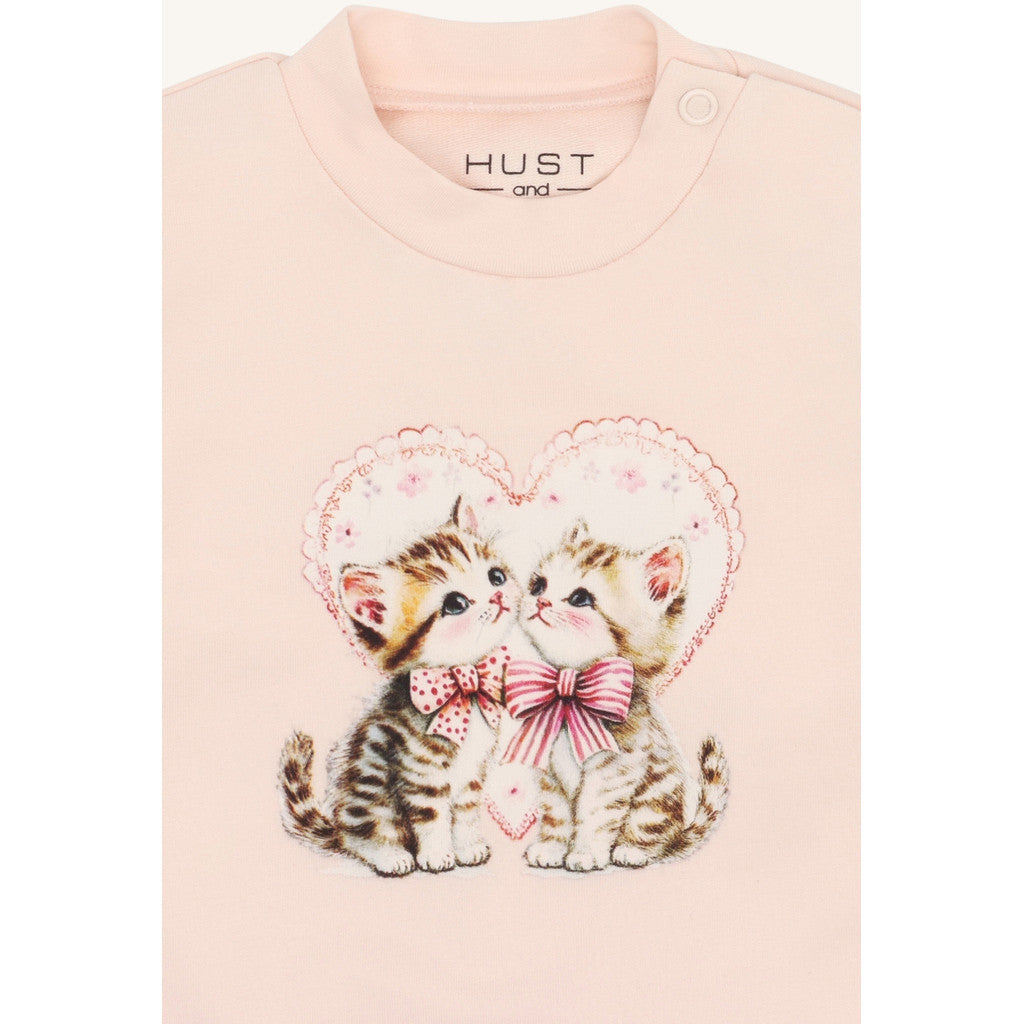 Hust & Claire HCSara Kitten love Sweatshirt 3763 Quartz