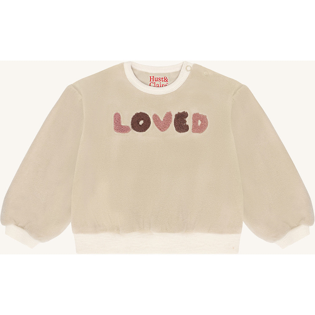 Hust & Claire HCSara Loved Sweatshirt 4501 French Oak