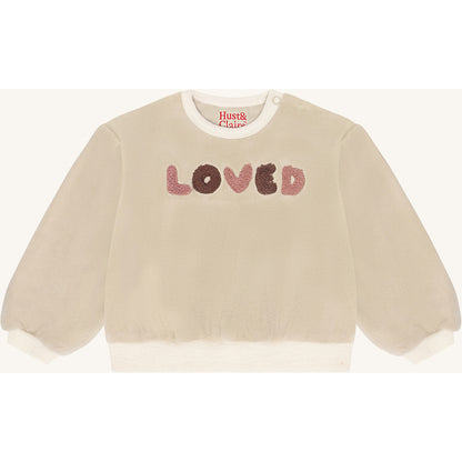 Hust & Claire HCSara Loved Sweatshirt 4501 French Oak