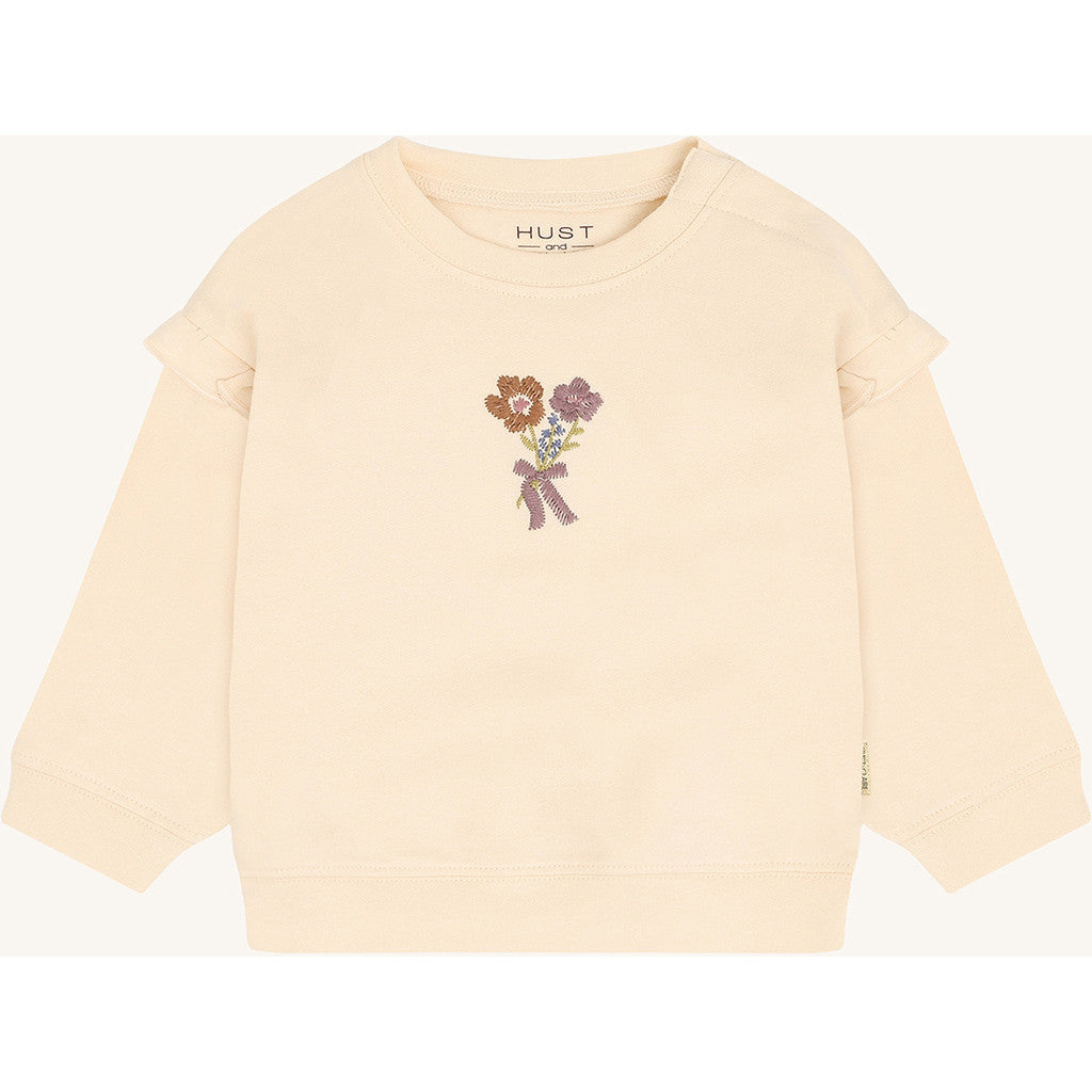 Hust & Claire HCSara bouquet Sweatshirt 3291 Vanilla