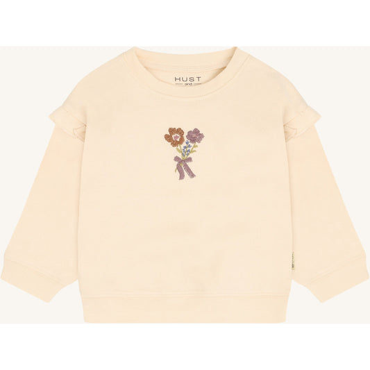 Hust & Claire HCSara bouquet Sweatshirt 3291 Vanilla