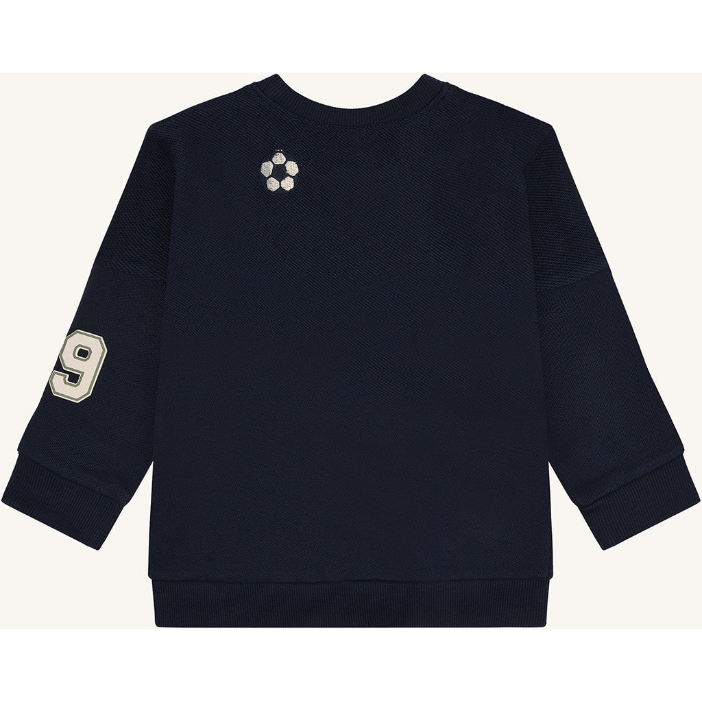 Hust & Claire HCSejer Cross Terry Sweatshirt 4150 More Navy