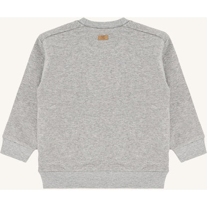 Hust & Claire HCSejer Snow Leopard Sweatshirt 1212 Tile Grey Melange