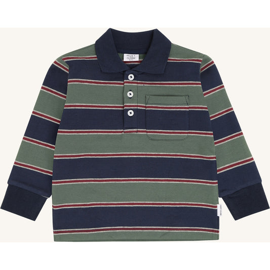 Hust & Claire HCSejer YD Block Sweatshirt 3484 Balsam Green
