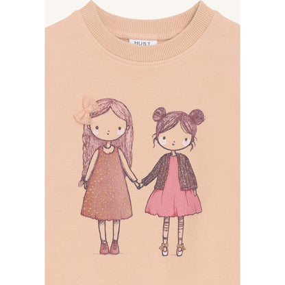Hust & Claire HCSicillia Friendship Sweatshirt 3549 Rugby Tan