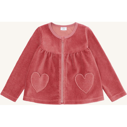 Hust & Claire HCSicillia Ottoman velour - solid Sweatshirt 3392 Dry Rose