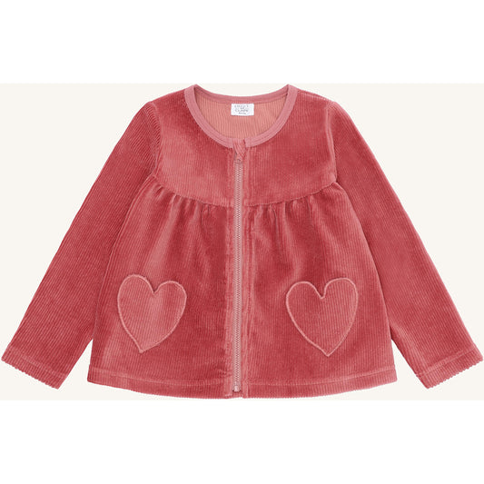 Hust & Claire HCSicillia Ottoman velour - solid Sweatshirt 3392 Dry Rose