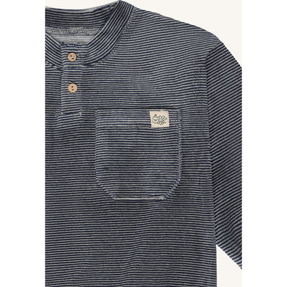 Hust & Claire HCSigurt Stripe Sweatshirt 3146 Blues